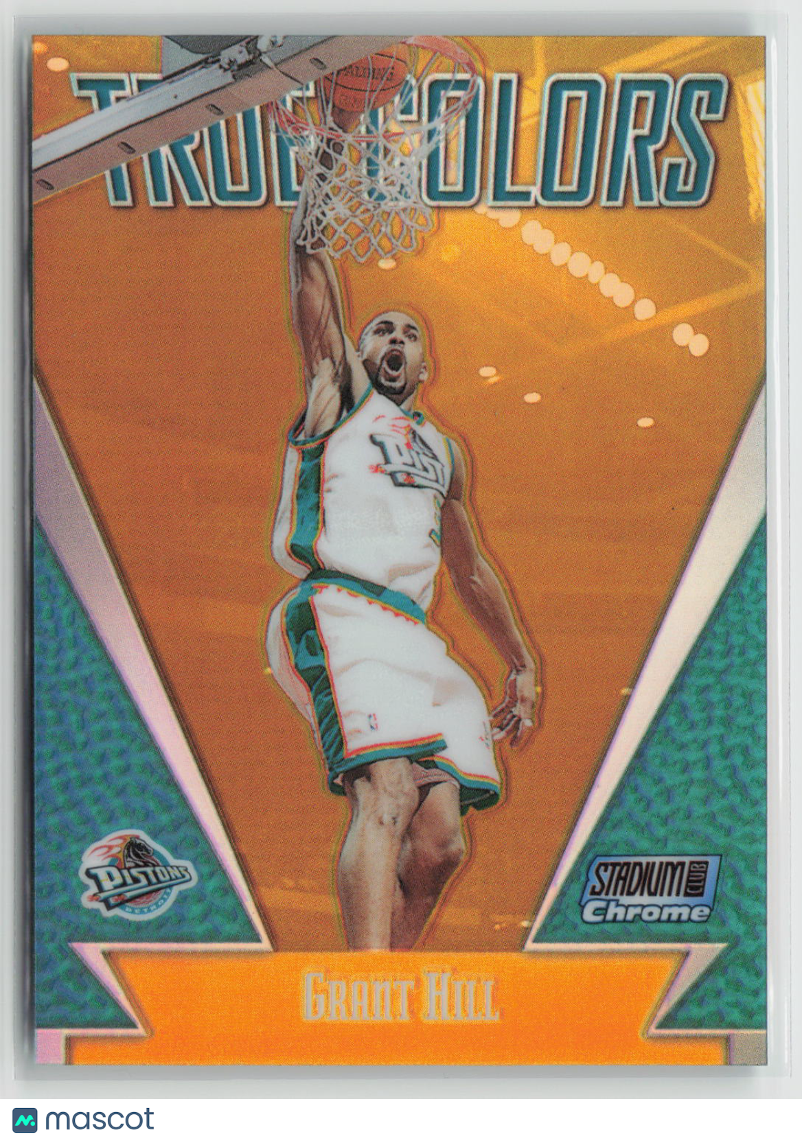 Grant Hill 2000 Topps Stadium Club Chrome True Colors Refractor #TC7