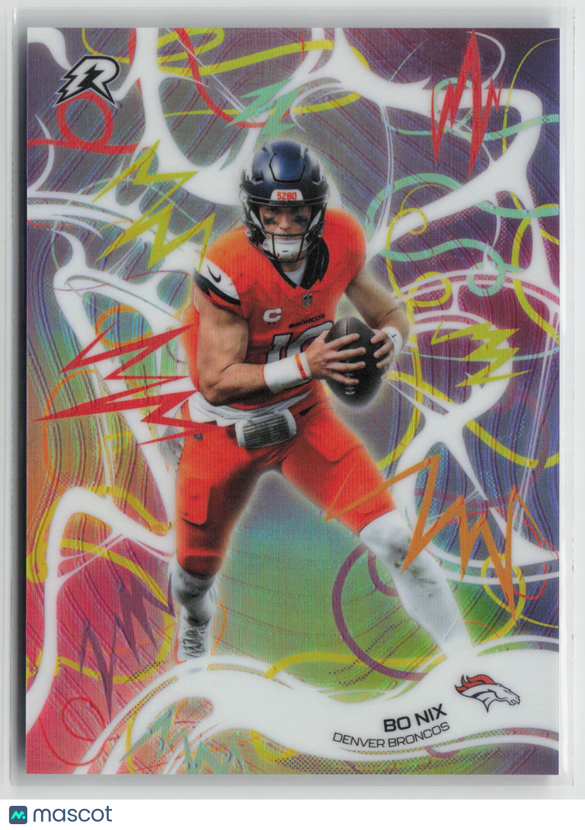 Bo Nix 2026 Topps Rip String Theory #ST-5