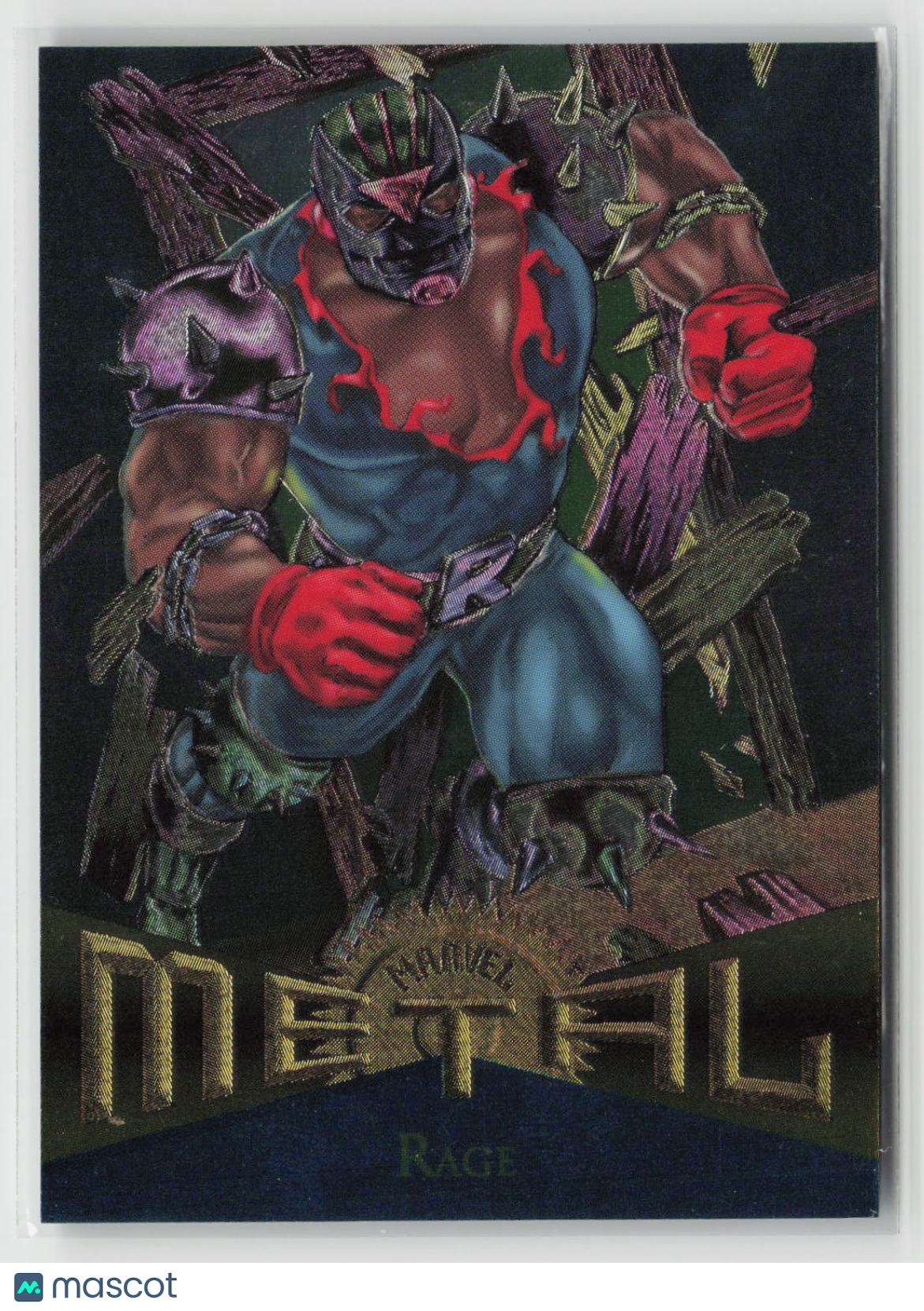 Rage 1995 Fleer Marvel Metal #68