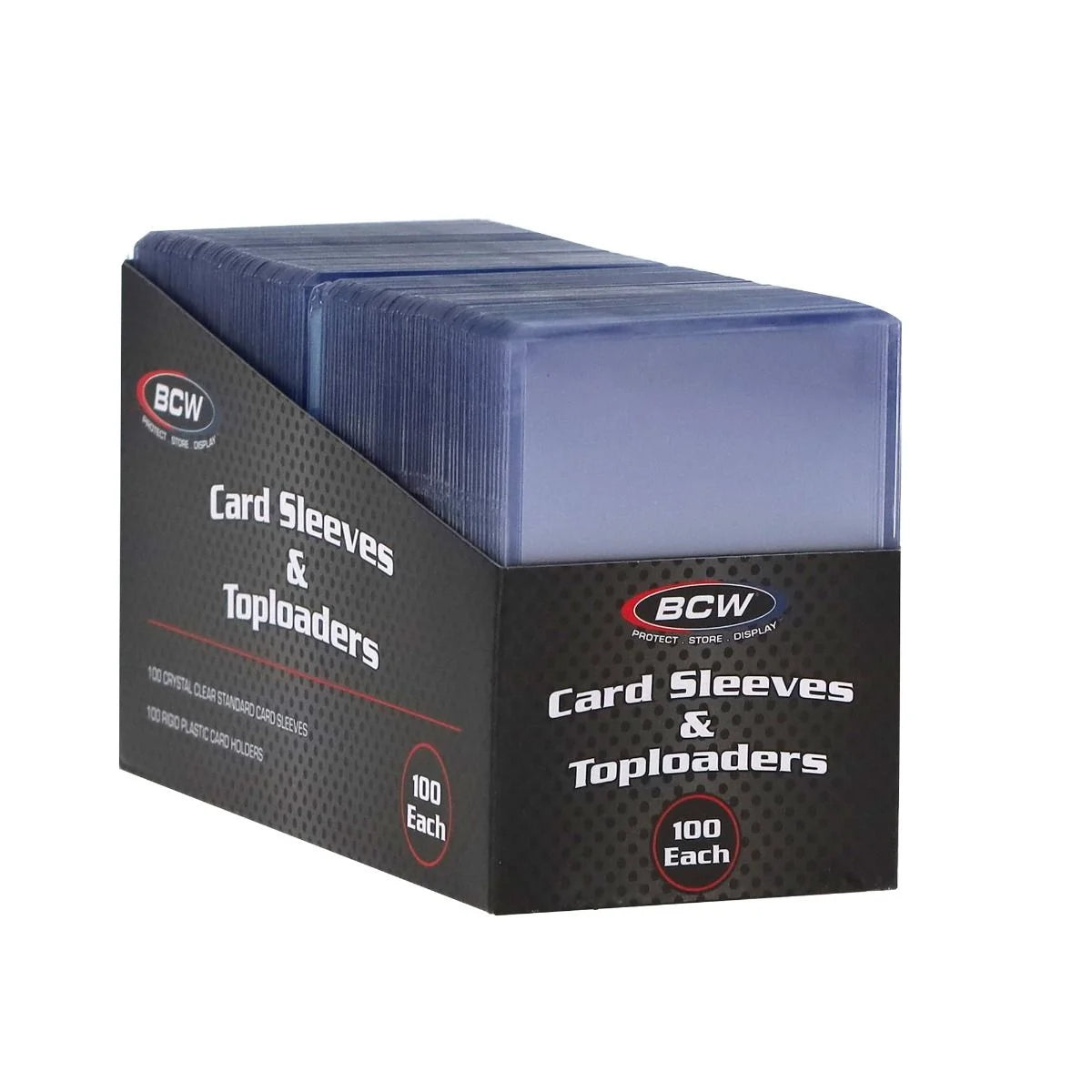 BCW: 100 Count Card Sleeve and Toploader Combo Pack
