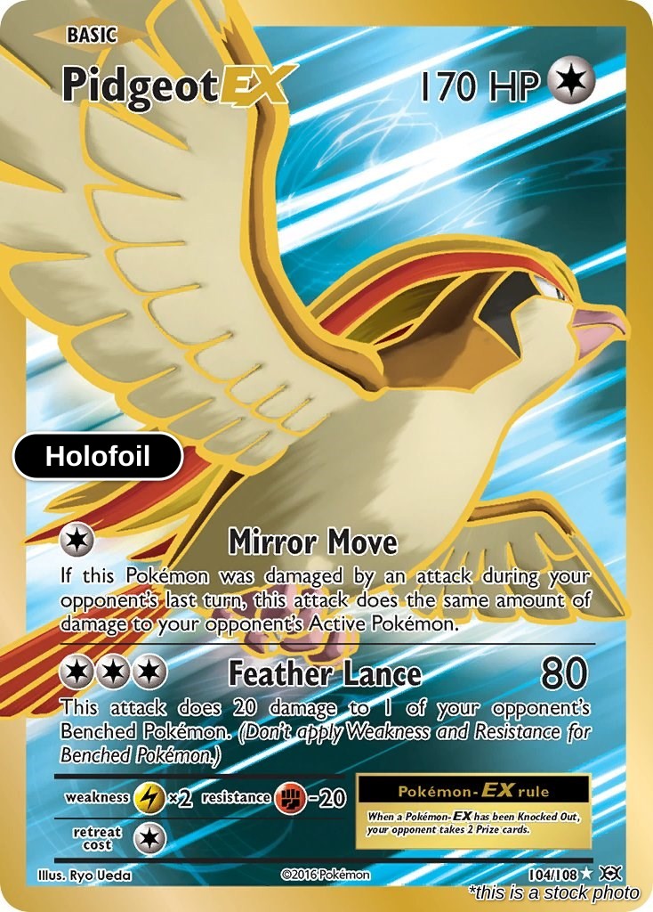 Pidgeot EX (Full Art)