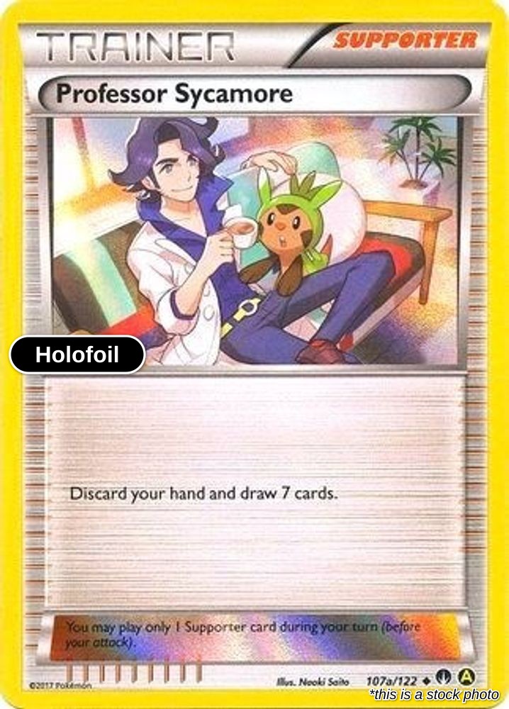 Professor Sycamore - 107a/122 (Holofoil)