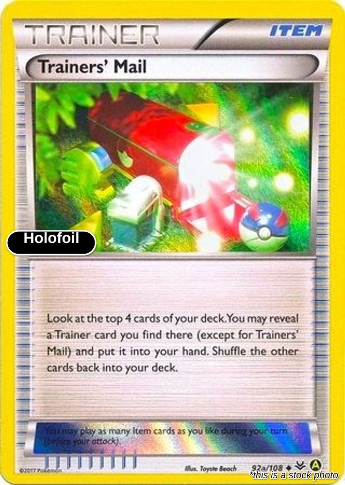 Trainers' Mail - 92a/108 (Holo)