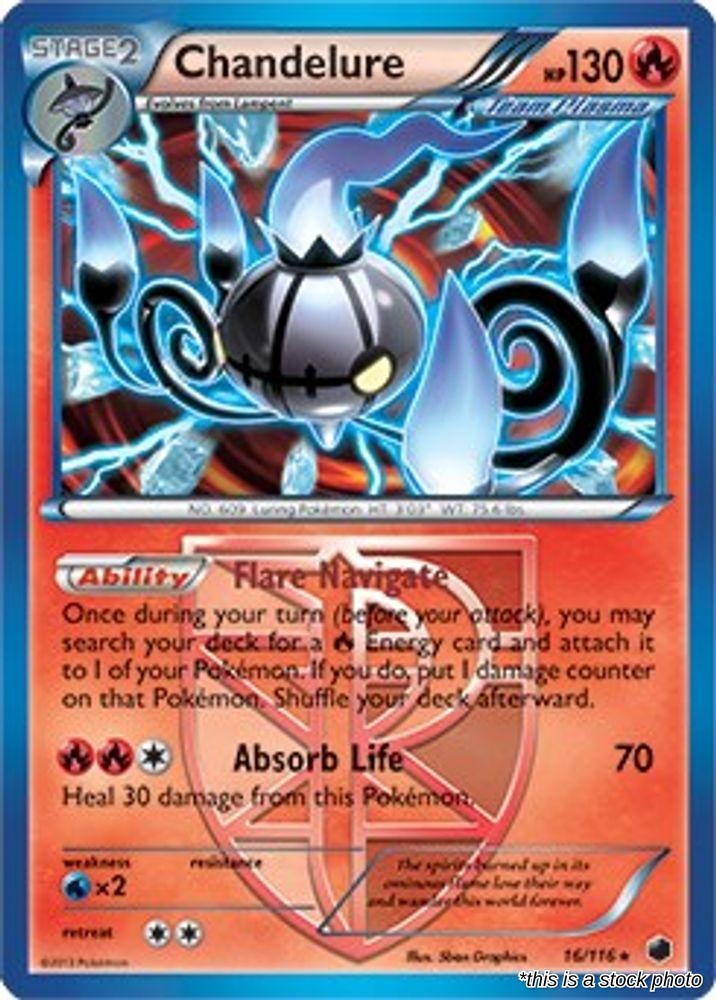 Chandelure - 16/116 (BW Plasma Freeze)