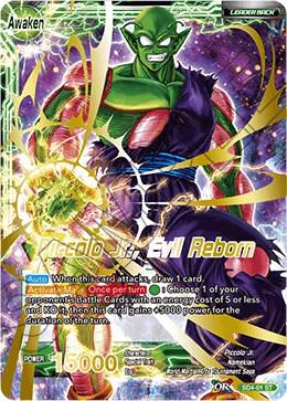 Piccolo Jr. // Piccolo Jr., Evil Reborn (Back)