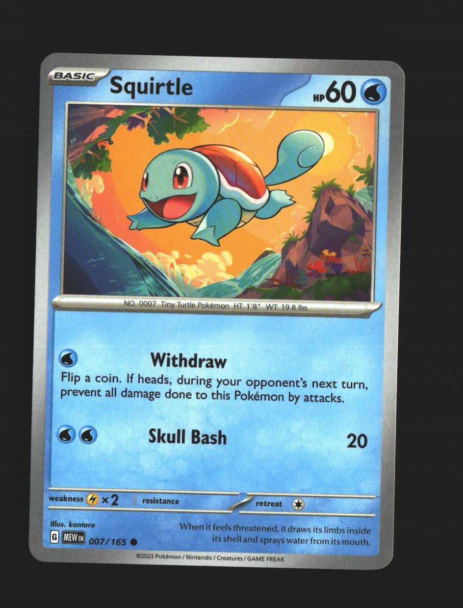 Squirtle - 007/165