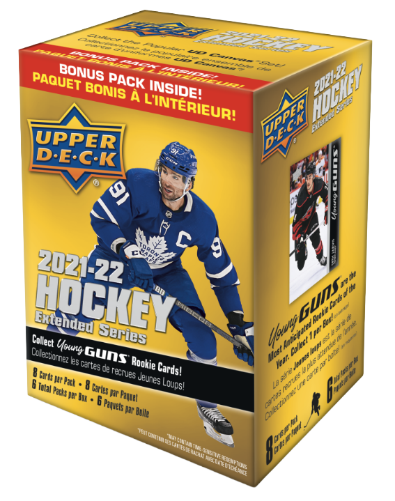2021-22 Upper Deck Extended Series Hockey Blaster Box