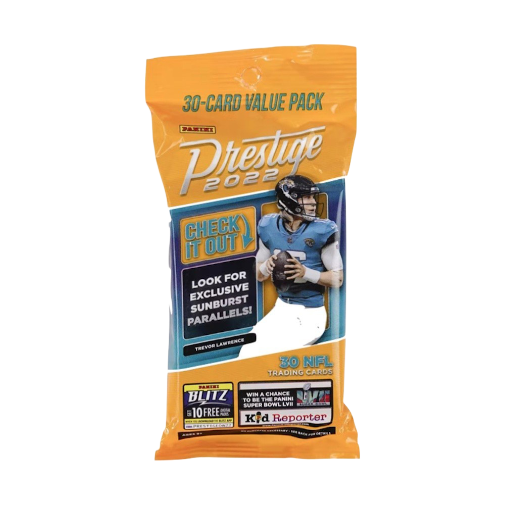2022 Panini Prestige Football Jumbo Value Pack