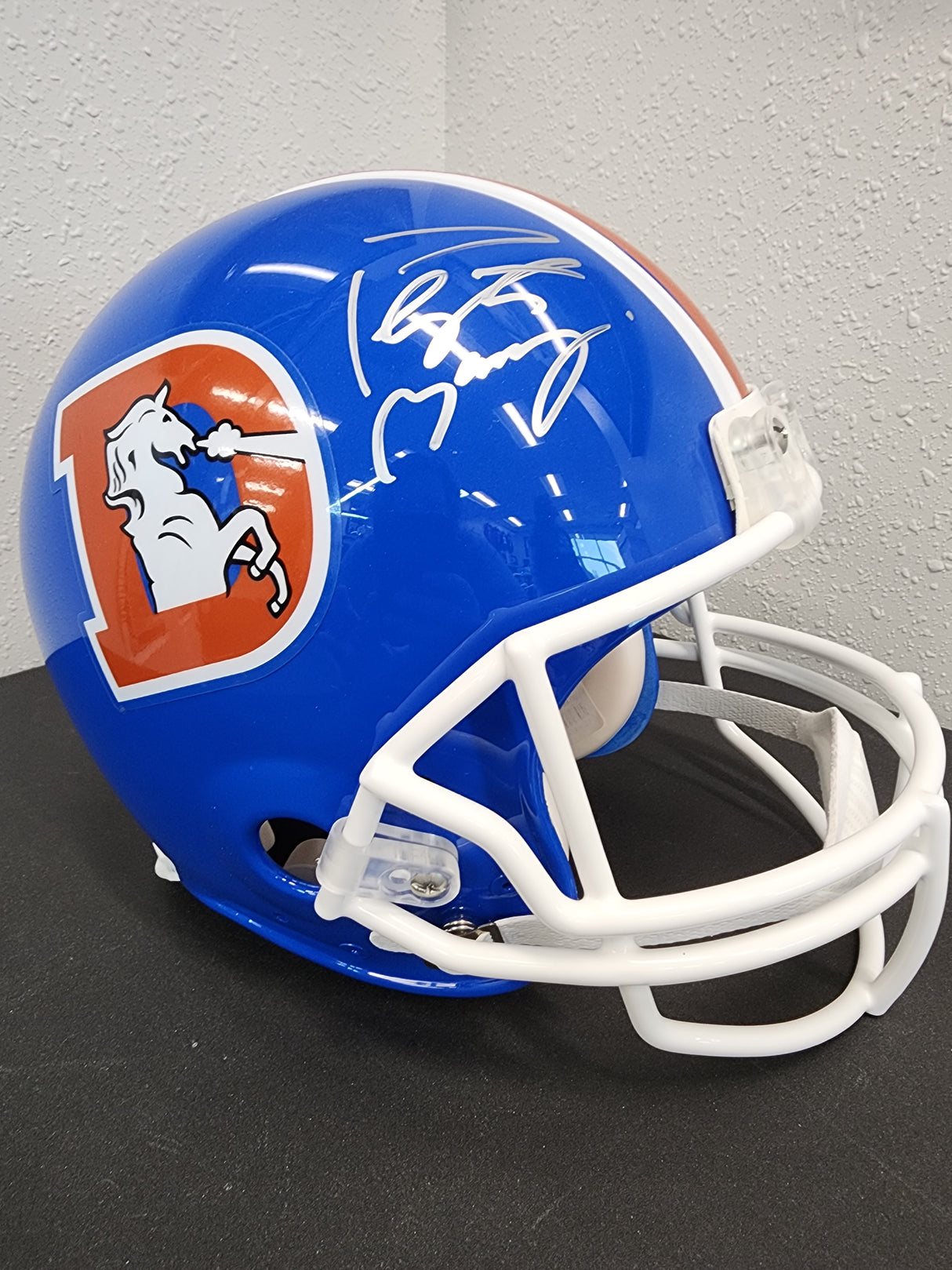 Peyton Manning Autographed Broncos Proline Throwback