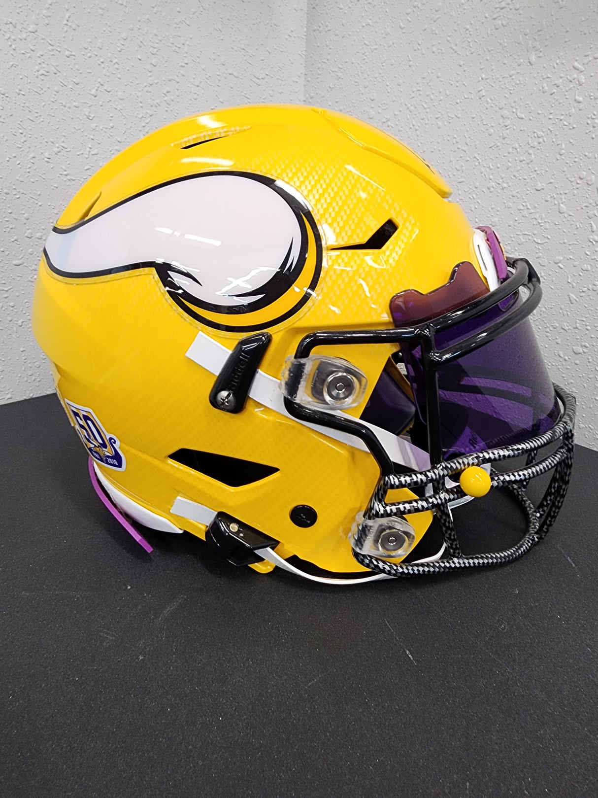 Cris Carter Autographed Vikings Hydro Speed Flex Authentic