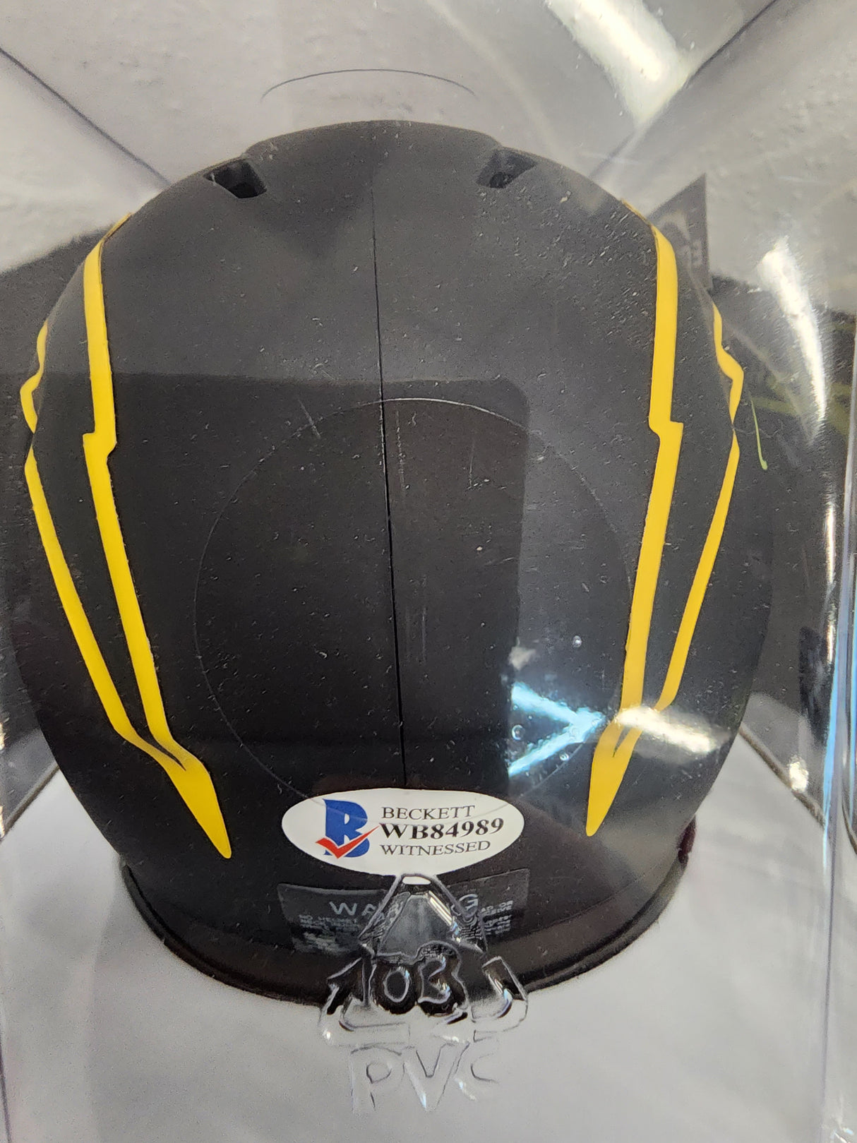 LaDanian Tomlinson Autographed Mini Helmet Chargers Eclipse