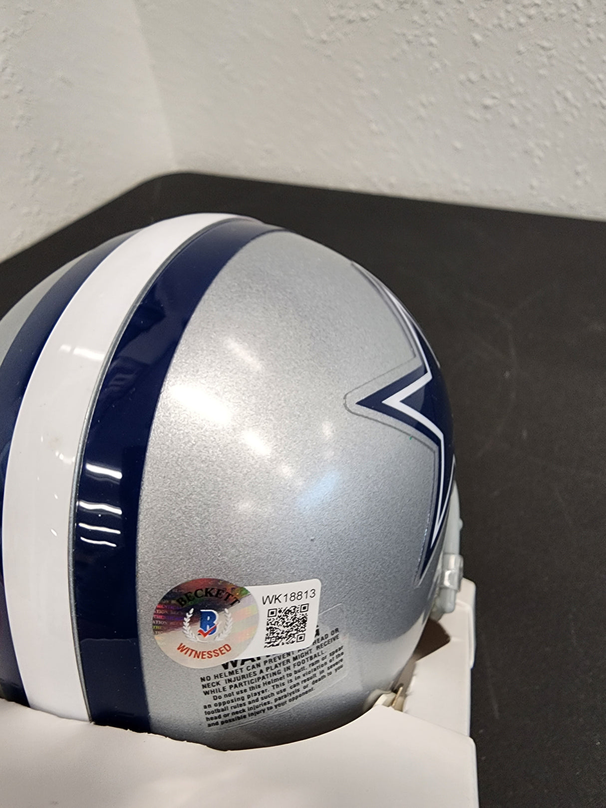 Gil Brandt Autographed Cowboys Mini Helmet