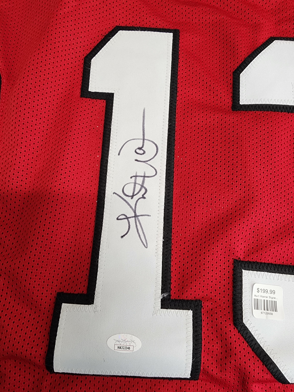 Kurt Warner Signed Jersey