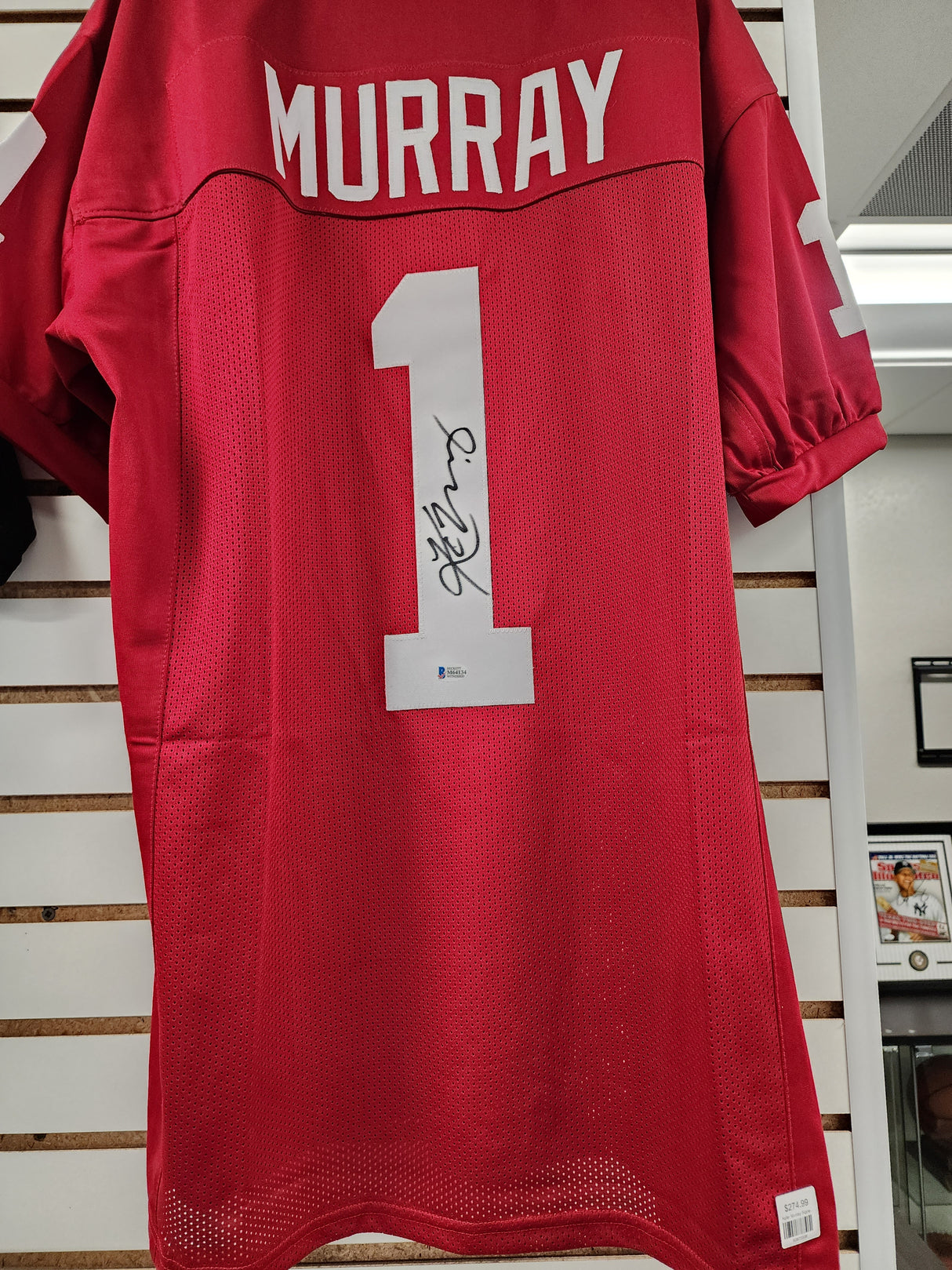 Kyler Murray Signed Oklahoma Jersey