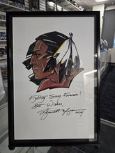 Load image into Gallery viewer, Original Fighting Sioux Logo (Hand Signed by Artist Bennett Brien)