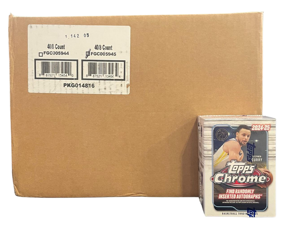 2024-25 Topps Chrome Basketball Blaster 40-Box Case