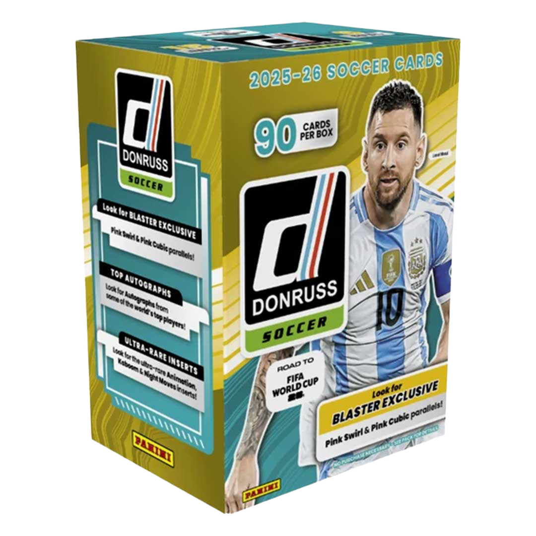 2025-26 Panini Donruss Road to FIFA World Cup Soccer Hobby Blaster Box