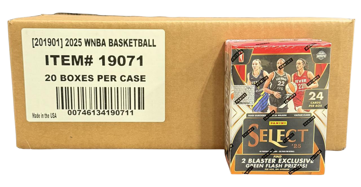2025 Panini Select WNBA Basketball Hobby Blaster 20-Box Case