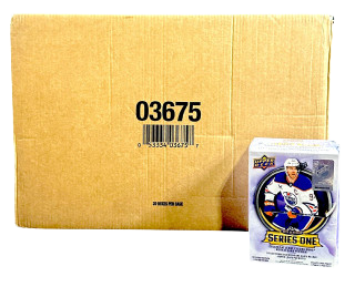 2025-26 Upper Deck Series 1 Hockey Blaster 20-Box Case