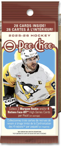 2025-26 Upper Deck O-Pee-Chee Hockey Fat Pack