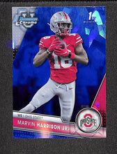 Load image into Gallery viewer, Marvin Harrison Jr. 2023 Bowman University Chrome Sapphire Edition #100
