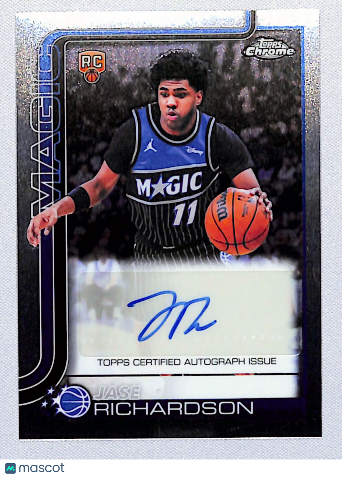 Jase Richardson 2025-26 Topps Chrome Update Chrome Autographs #TCA-JR