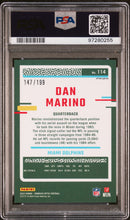 Load image into Gallery viewer, Dan Marino 2023 Donruss Optic Blue #114 /199 PSA 9
