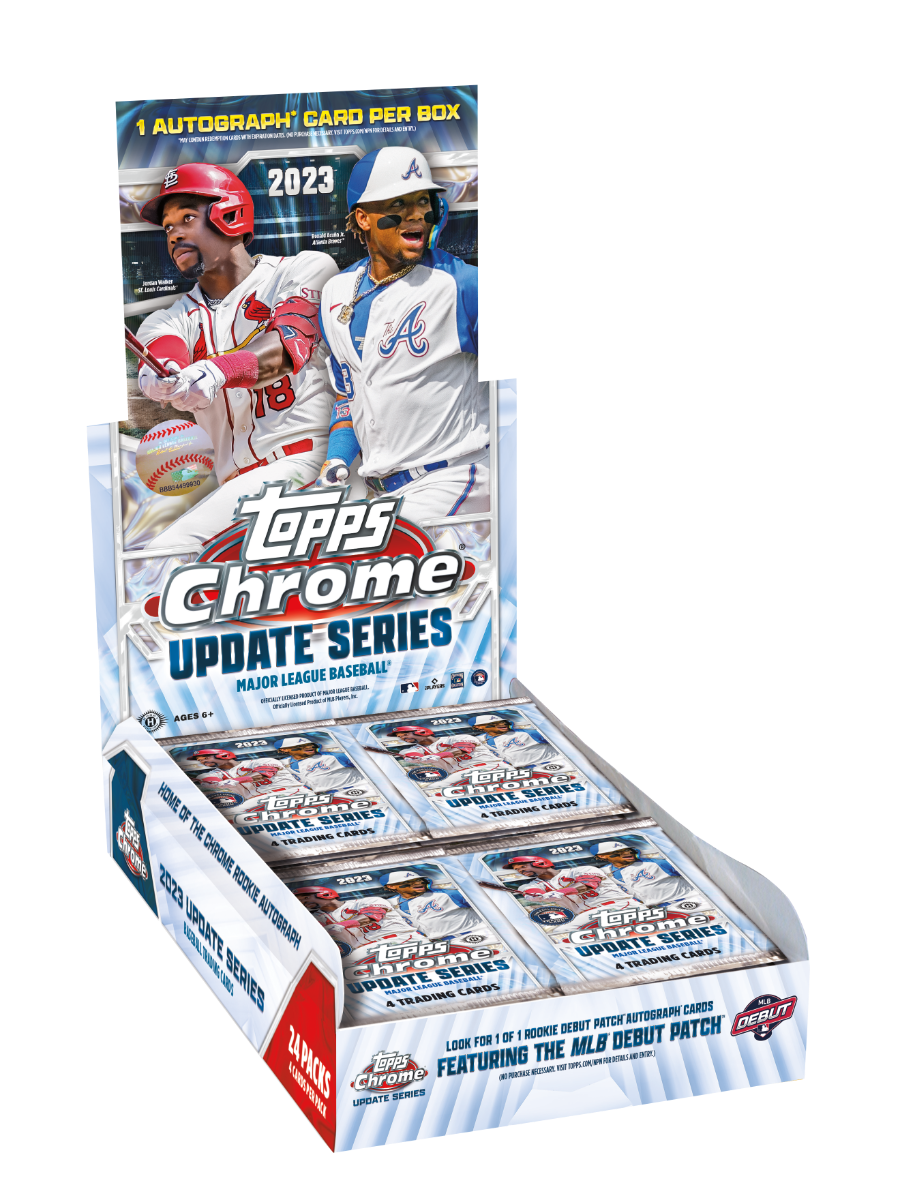 2023 Topps Chrome Update Series Baseball Hobby Box – The Sports Shaq