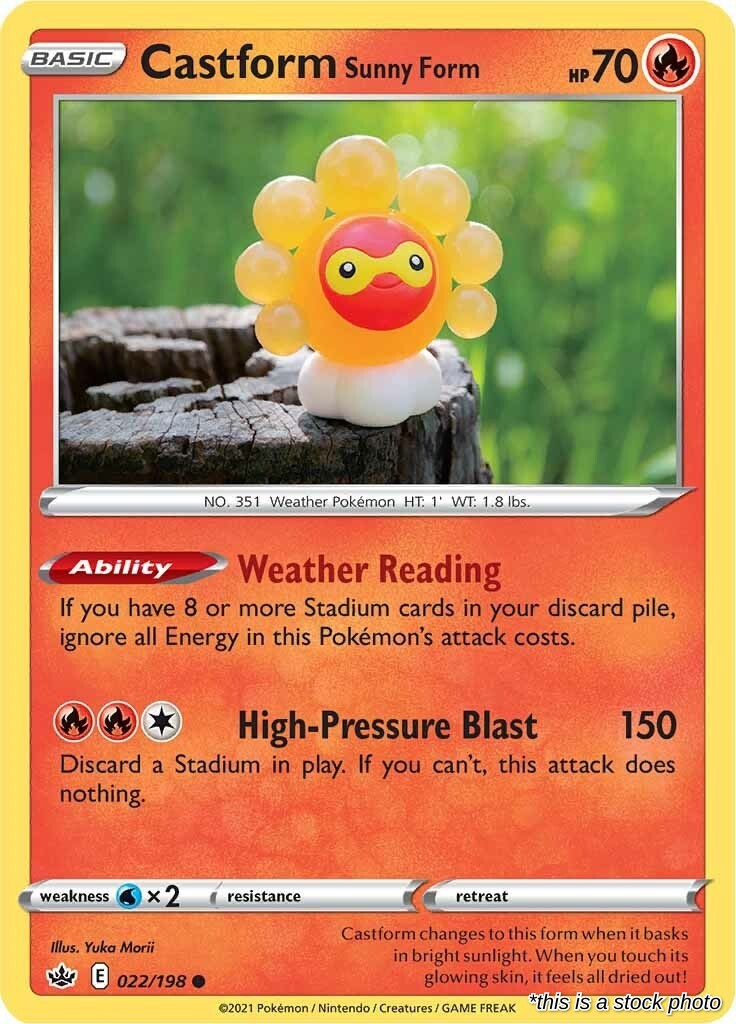 Castform Sunny Form