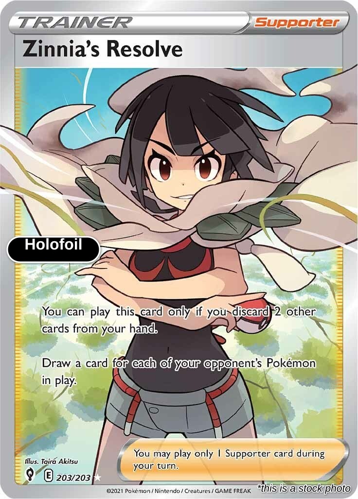 Zinnia's Resolve (Full Art)