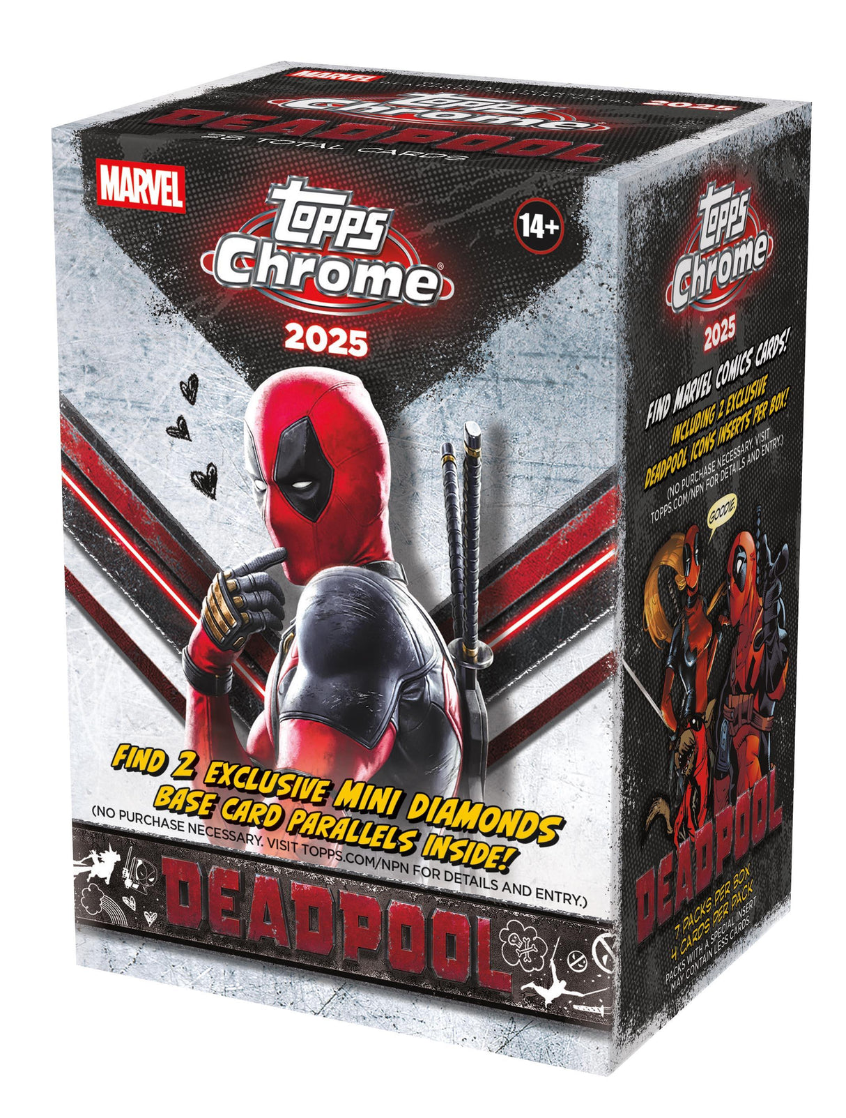 2025 Topps Deadpool Chrome Blaster Box