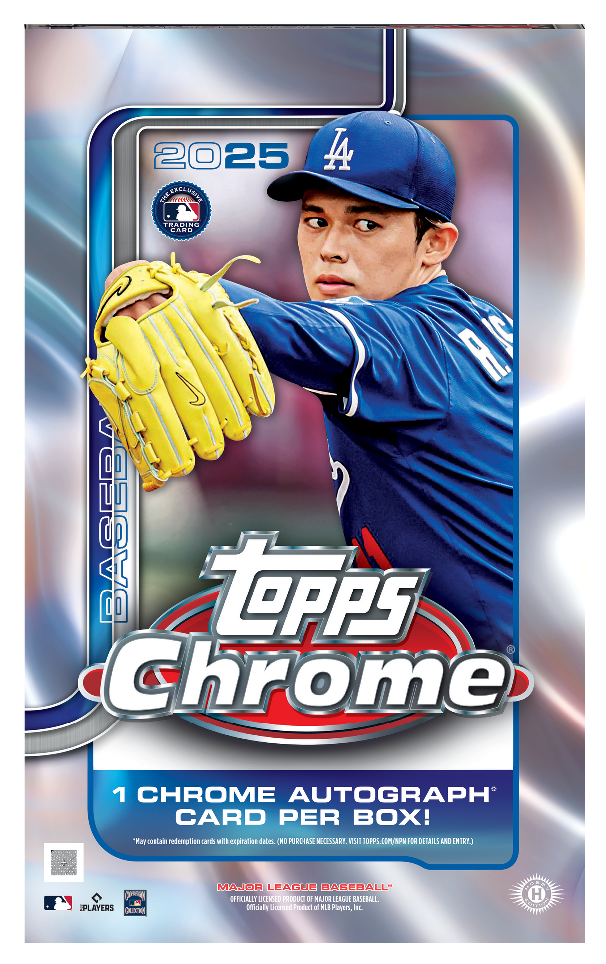 2025 Topps Chrome Baseball Hobby Box