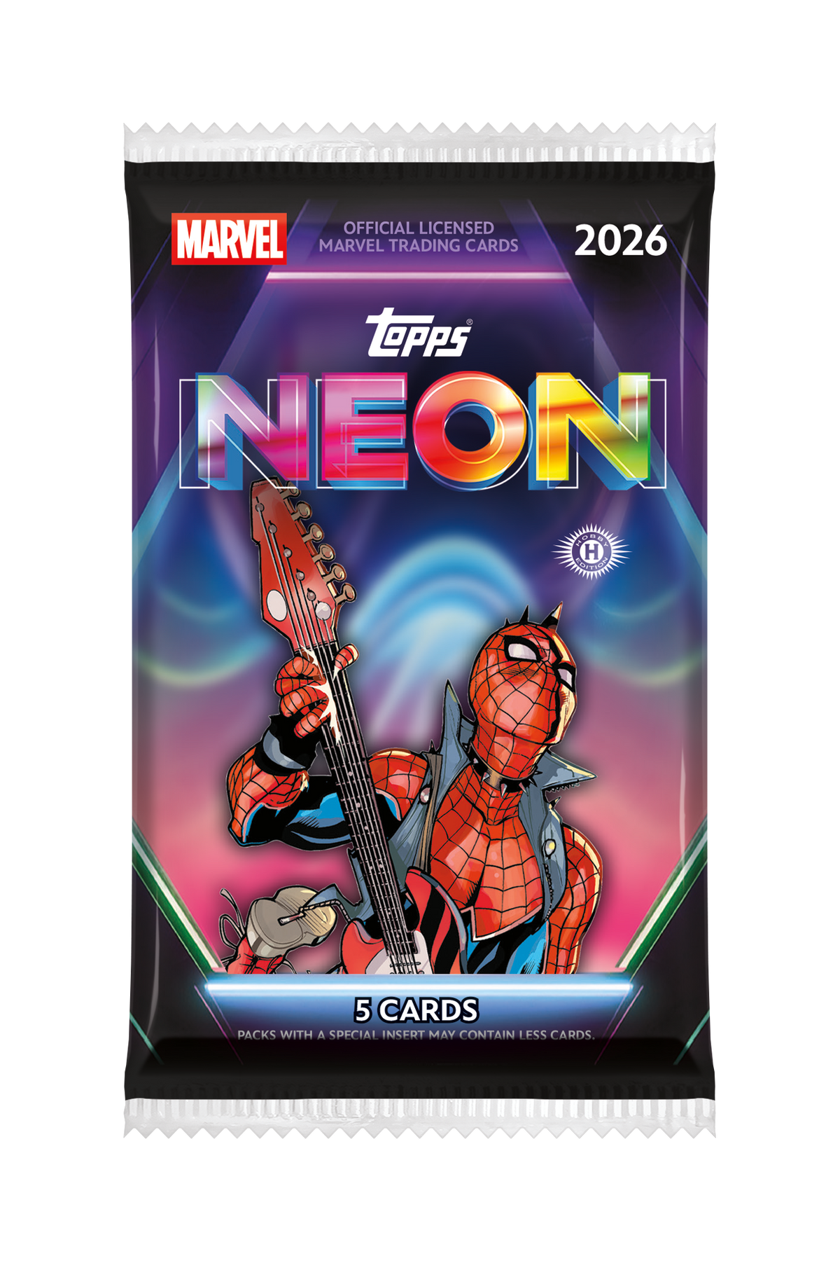 2026 Topps Marvel Neon Hobby Box