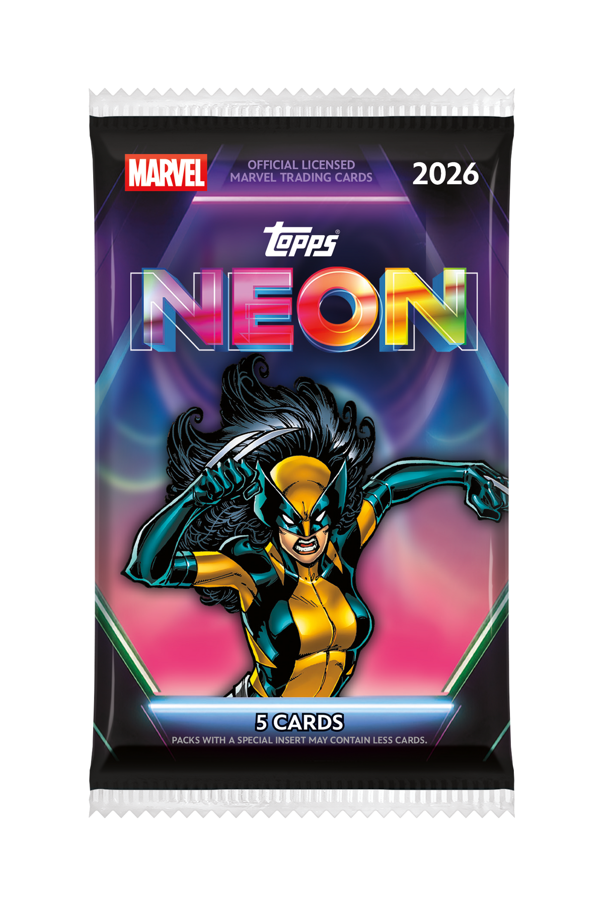 2026 Topps Marvel Neon Mega Box