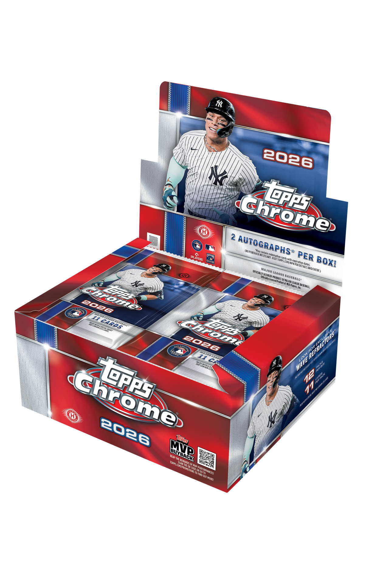 2026 Topps Chrome Baseball Jumbo Box