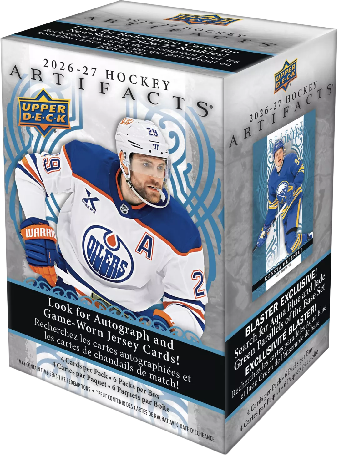 2026-27 Upper Deck Artifacts Hockey Blaster Box