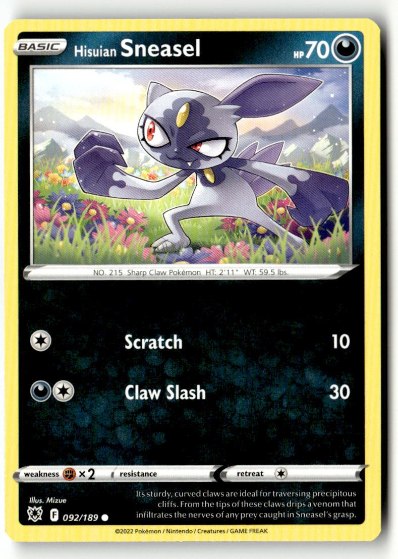 Hisuian Sneasel
