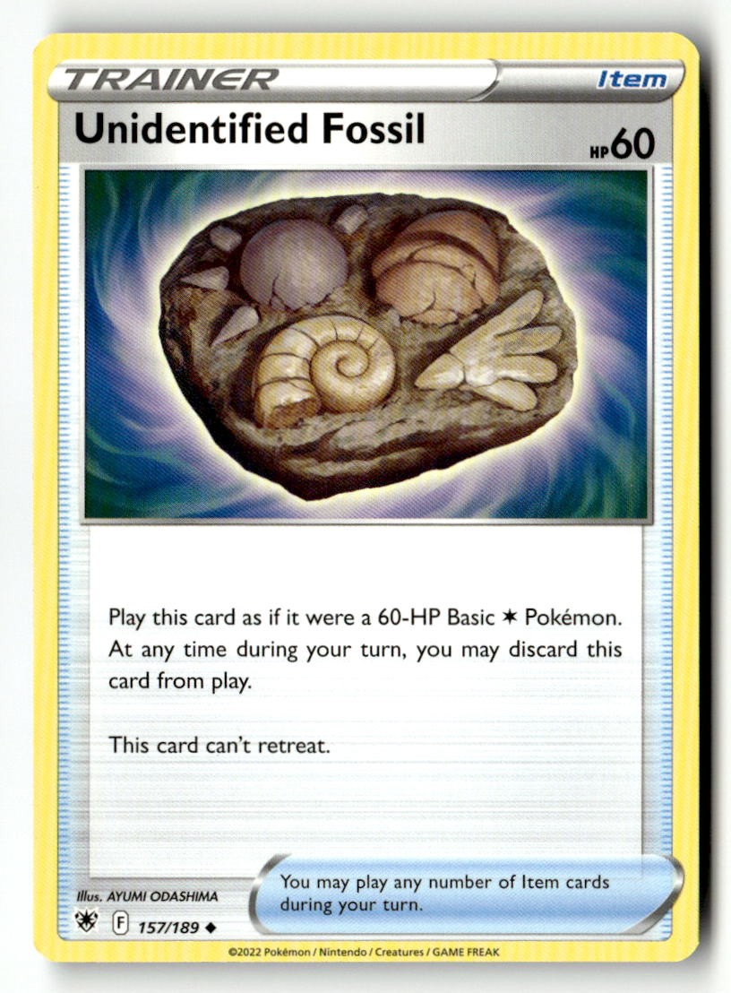 Unidentified Fossil