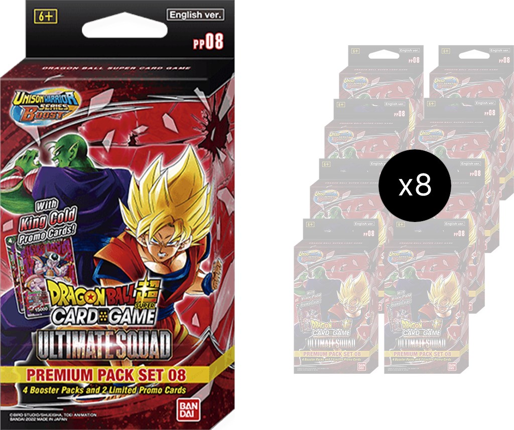Ultimate Squad Premium Pack Set 08 Display [DBS-B17 - 000]  The Sports Shaq