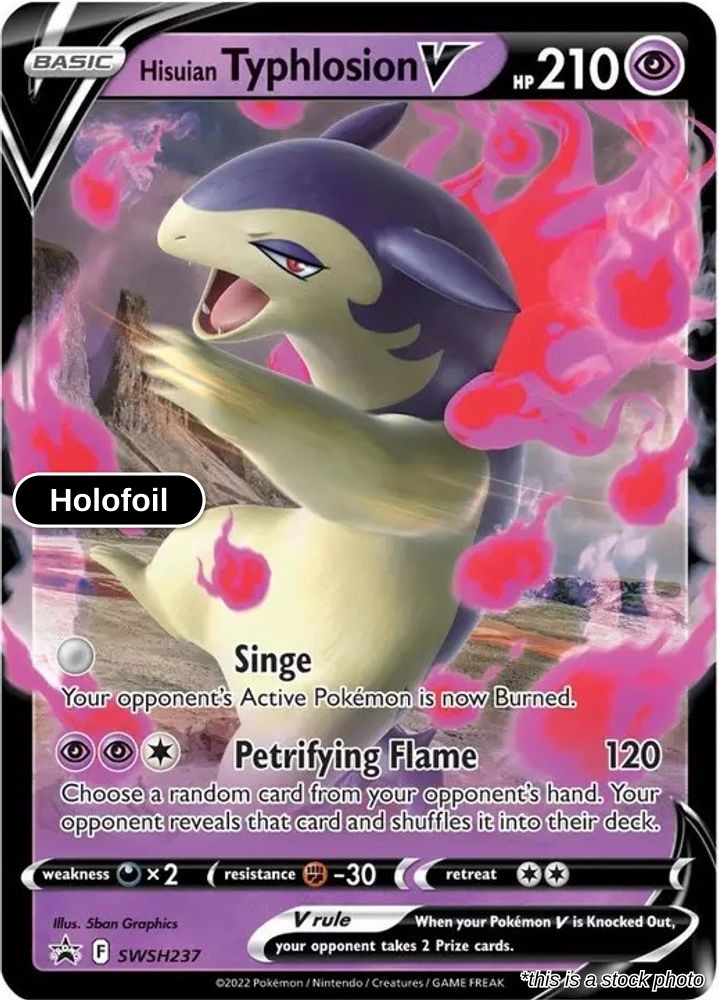 Hisuian Typhlosion V - SWSH237