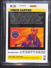 Load image into Gallery viewer, Vince Carter 2020-21 Panini Flux Blue #189 #/99