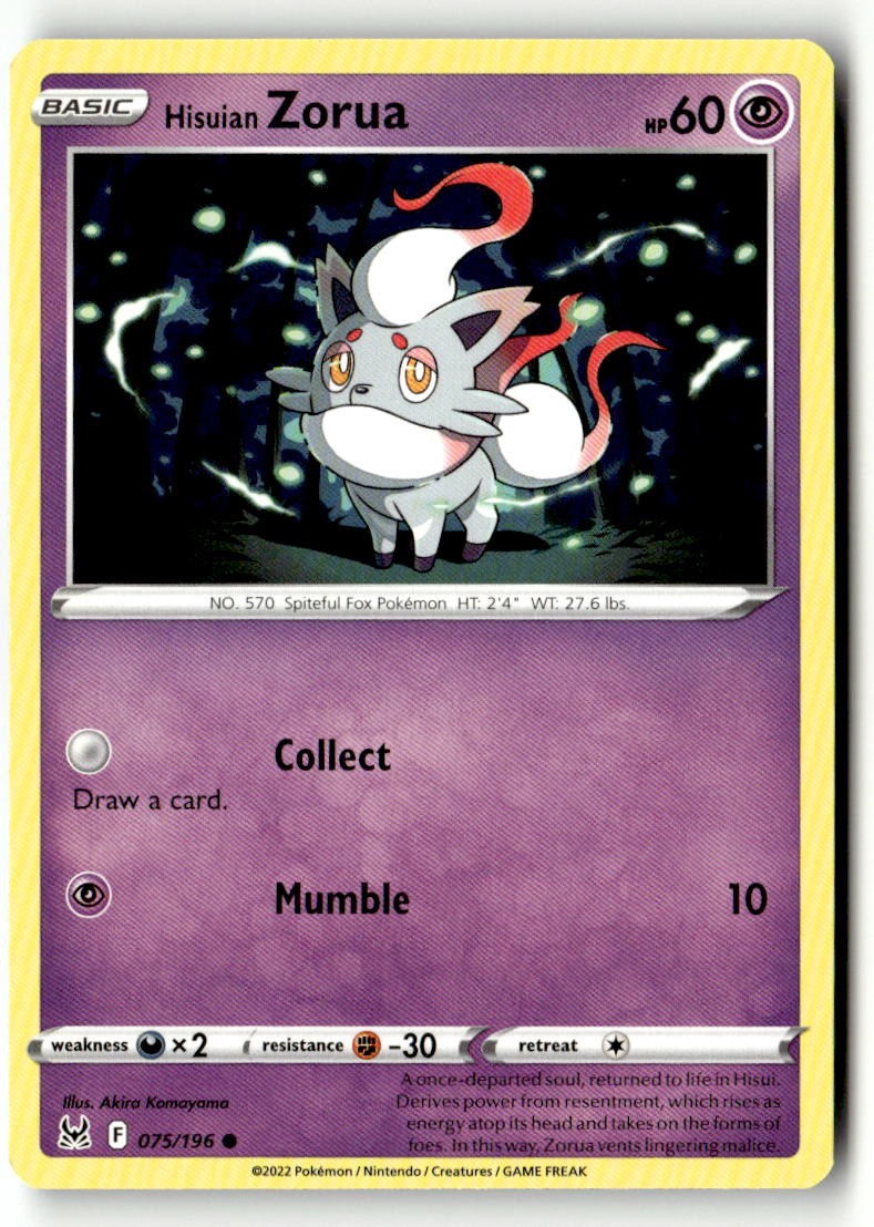Hisuian Zorua