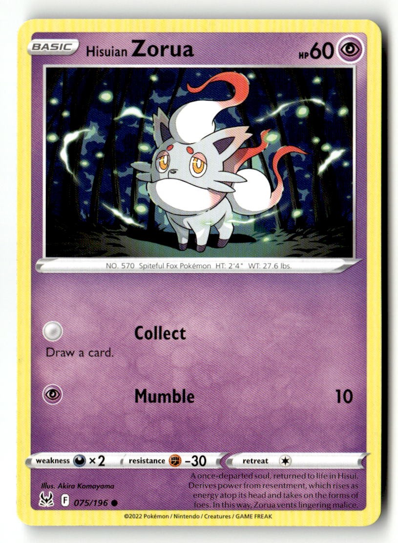 Hisuian Zorua