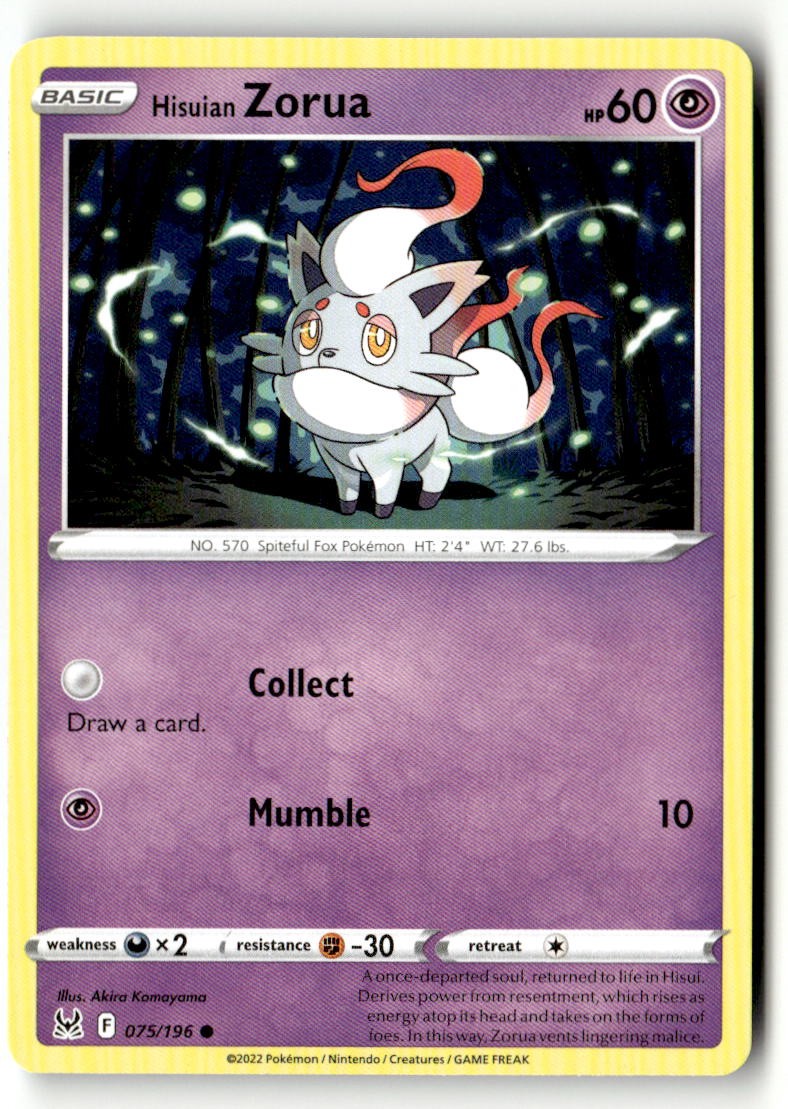 Hisuian Zorua