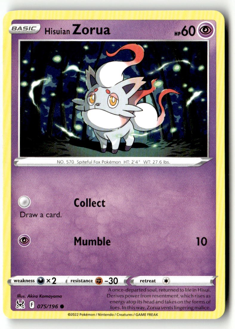 Hisuian Zorua