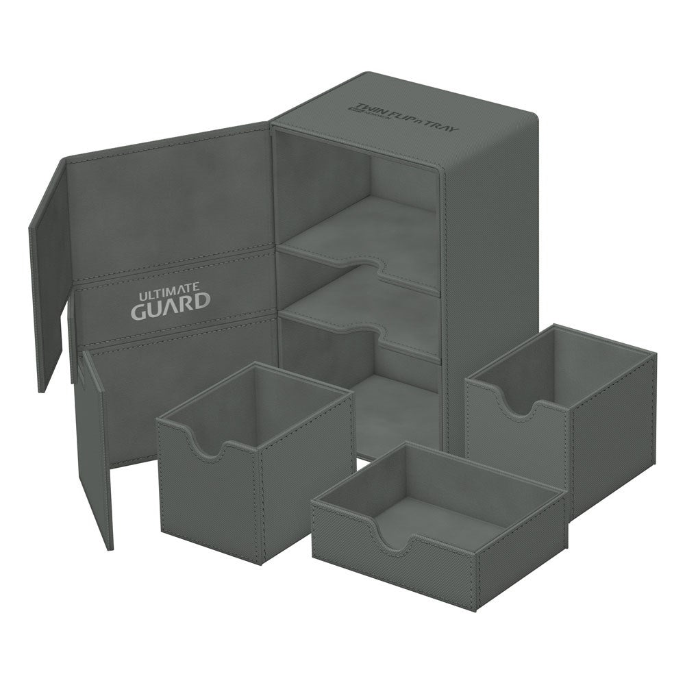 Twin Flip`n`Tray XenoSkin Monocolor - Grey (Holds 160+)