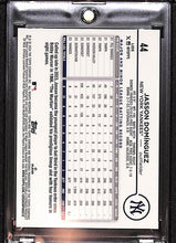 Load image into Gallery viewer, Jasson Domínguez 2024 Topps Chrome Lids x Mitchell & Ness Gold Refractors #44 #/50