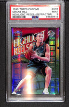 Load image into Gallery viewer, Grant Hill 1999 Topps Chrome Highlight Reels-Refractor #HR7 PSA 9