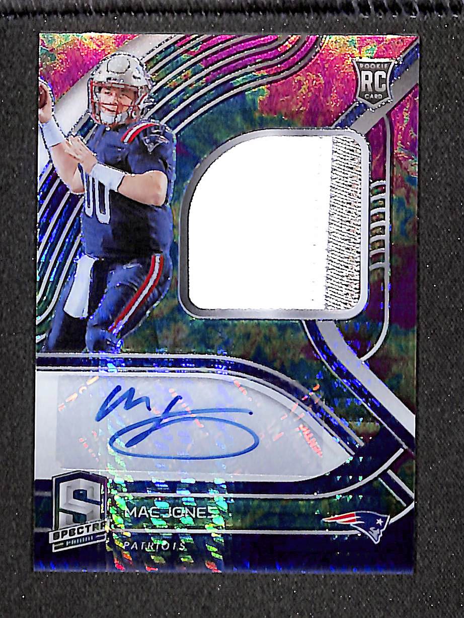 Mac Jones 2021 Panini Spectra Hyper #205 #/75