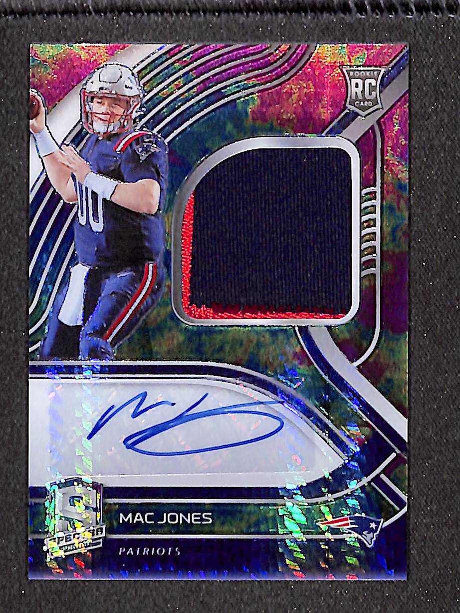 Mac Jones 2021 Panini Spectra Hyper #205 #/75